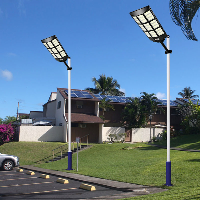 Intelligent light controlled solar street light