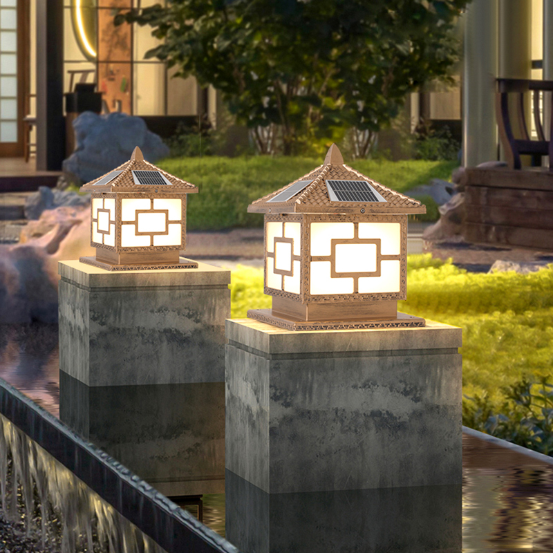 Solar capital lamp