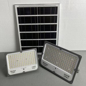 Solar floodlight